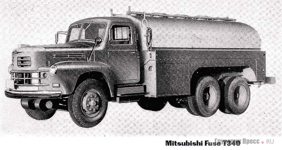 В далёком 1959 году все тяжёлые японские грузовики имели капотную компоновку