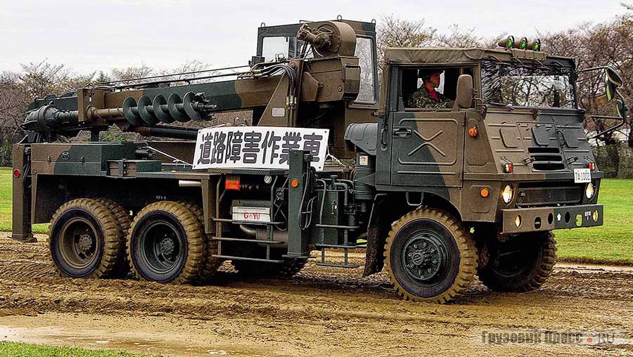 Основной военный грузовик Японии – Typ 73, выпускаемый Isuzu