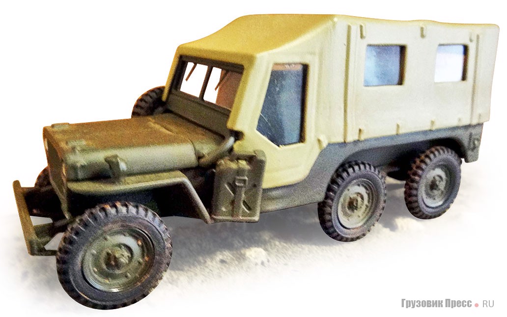 Трёхосный Jeep Willys