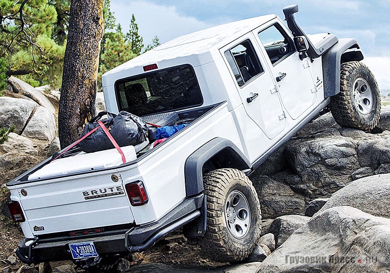 Максимальная конверсия AEV Brute Double Cab 350 обойдётся в $100 000, дороговато для пикапа