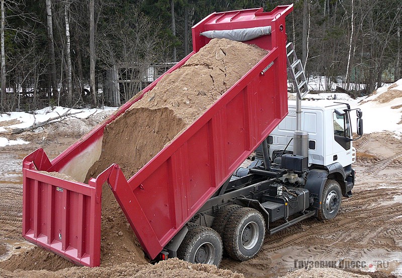 Тест-драйв самосвала IVECO Trakker AD380T 38H, журнал «Грузовик Пресс»