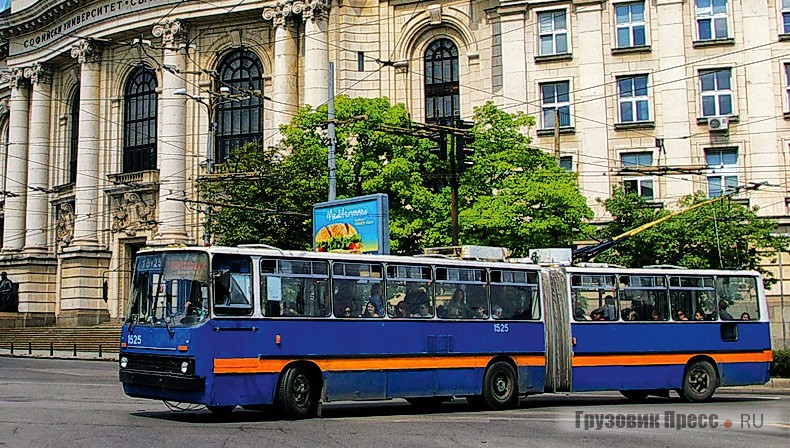 Ikarus 280T с электрооборудованием Gänz