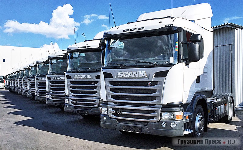 Помимо сервисного обслуживания дилерская станция «Скания Ногинск» осуществляет продажу новых автомобилей Scania