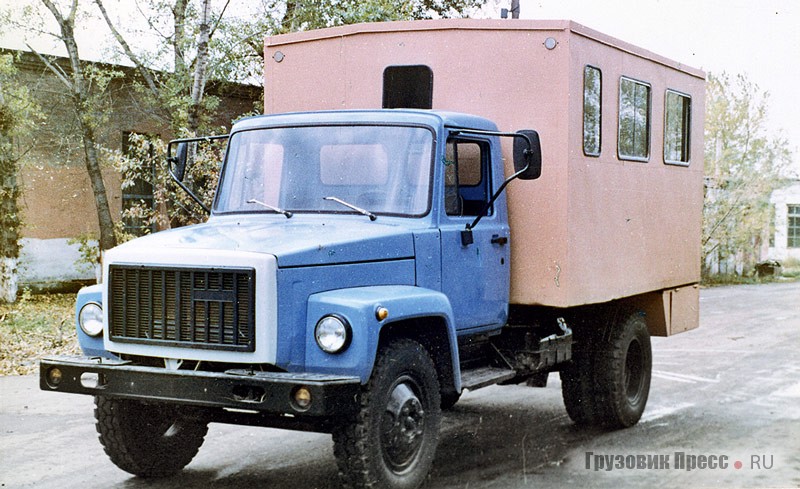 Мастерская МП-17136 на шасси ГАЗ-3307. 1991 г.