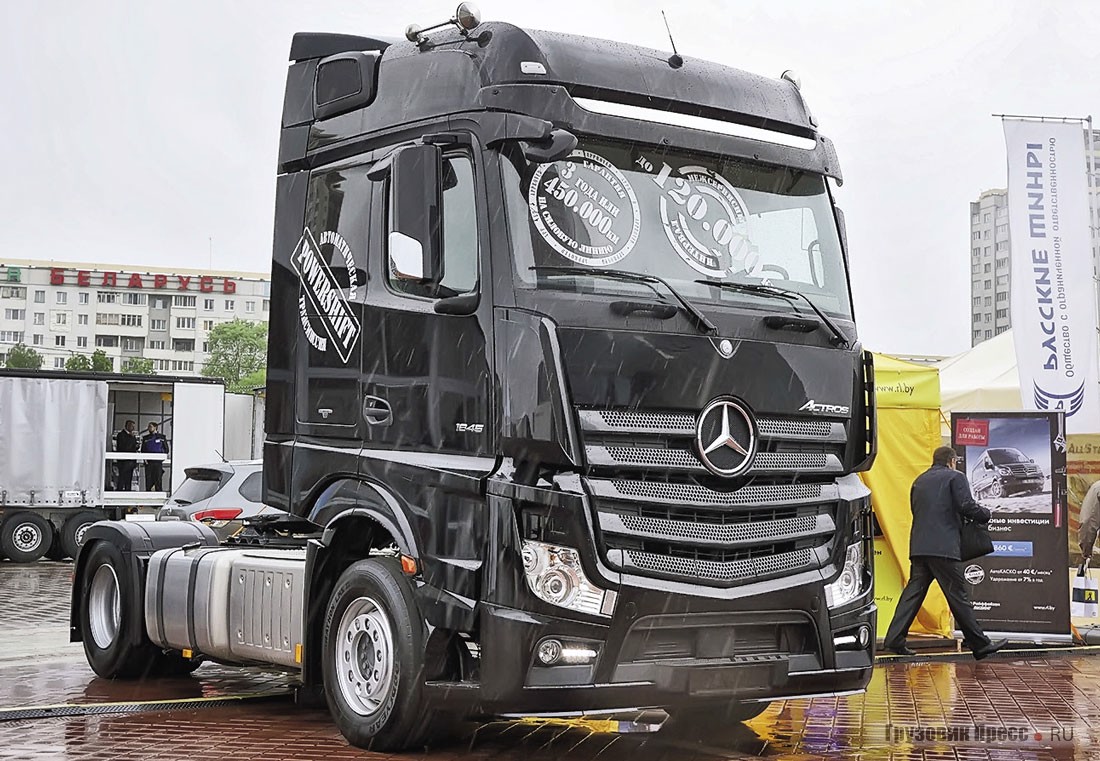 Седельный тягач [b]MB Actros 1845[/b] – мечты сбываются! Жаль, пока только у белорусских перевозчиков