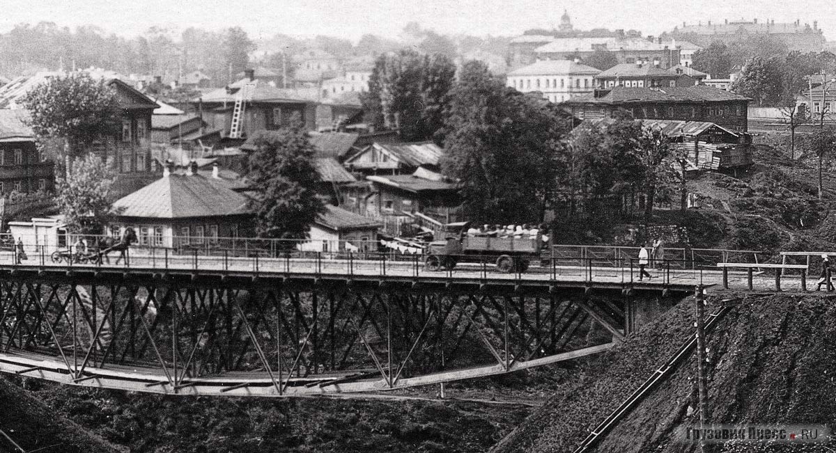 Импровизированный грузовик «Гарфорд-Уайт». Пермь, 1929 г.