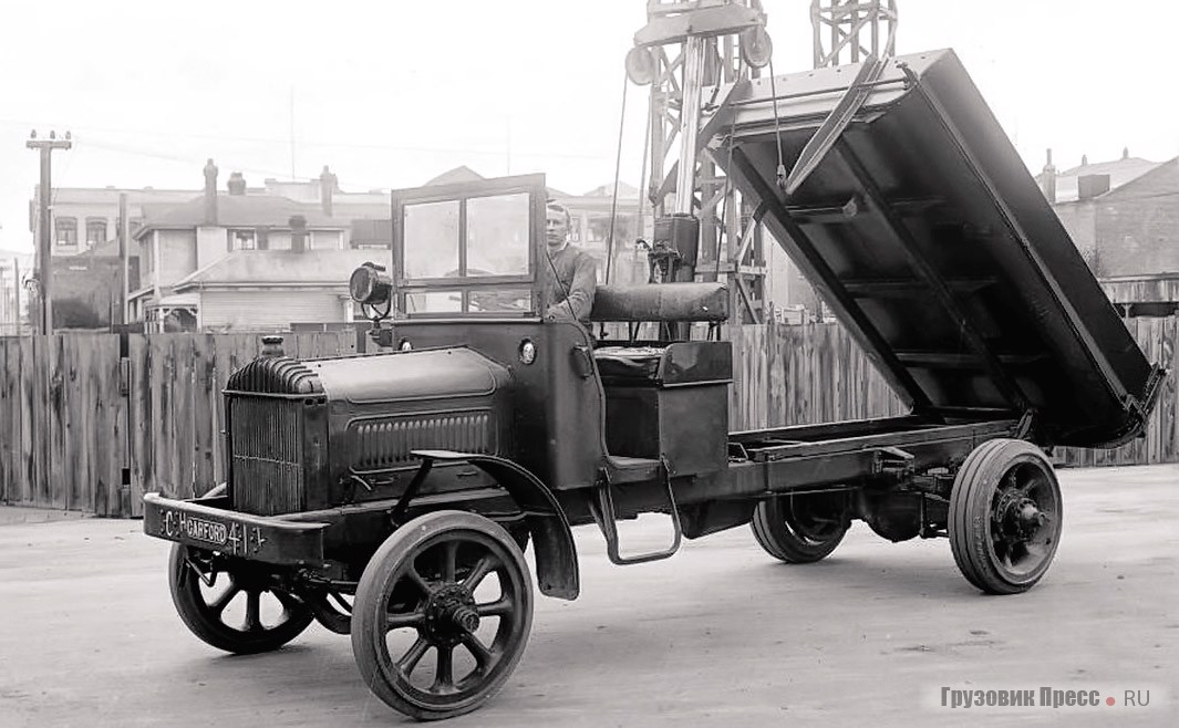 Самосвал Garford 77-D (3,5 т) в Новой Зеландии, 1922 г.