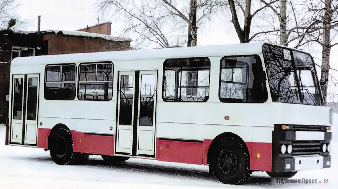 Всего до 1996 г. на пермском ТОО «Агрореммаш» собрано 30 автобусов «Альтерна-4216»
