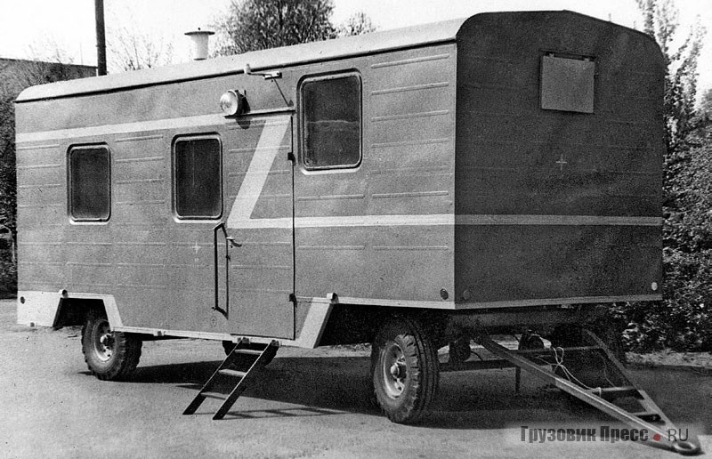 Один из первых полевых вагончиков марки «Ставрополец» – модель МК-7м