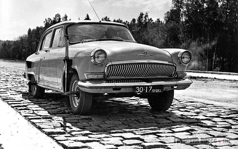 Испытания автомобилей начались на полигоне в 1964 г.