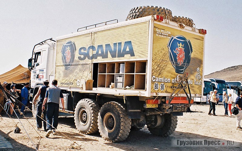 Дакаровская «техничка» 2003 г. команды Scania