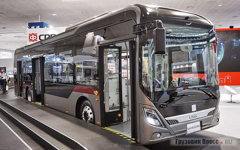 Новинка 2019 года – CRRC Sun Bus King TEG6125BEV продаётся как Ikarus-CRRC CityPioneer 12