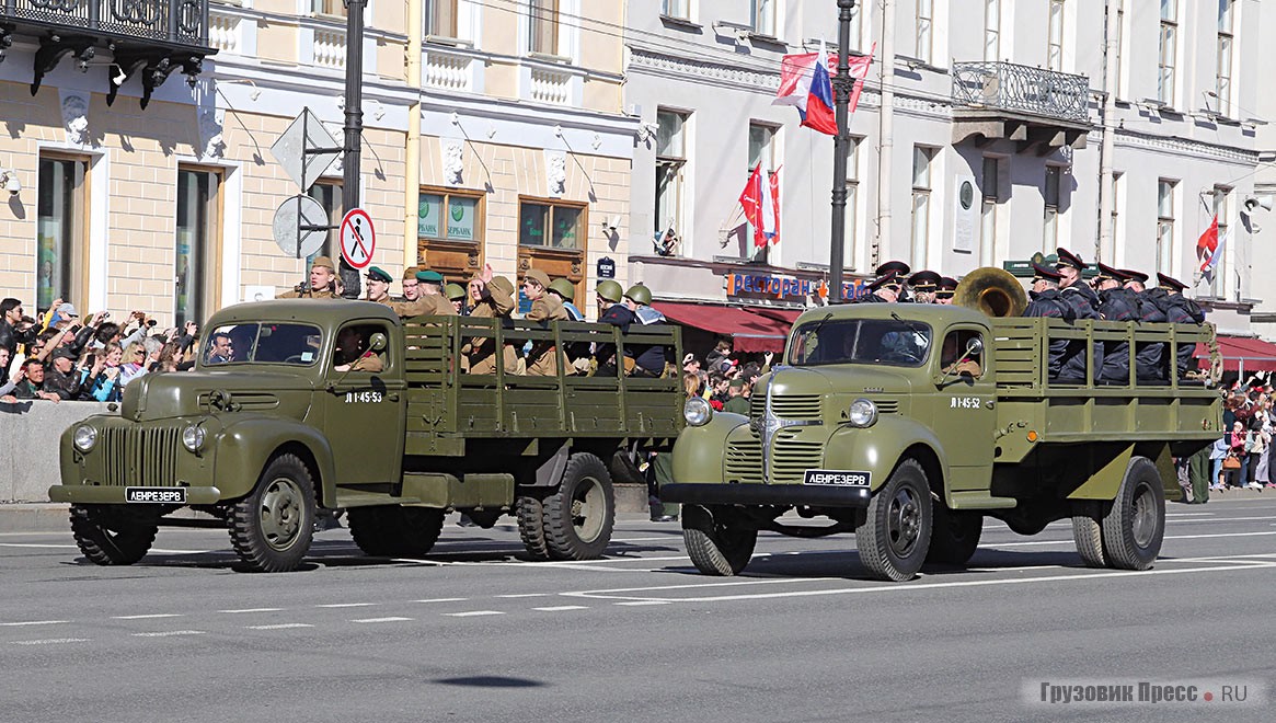 «Лендлизовские» [b]Ford G8T[/b] и уникальный [b]Dodge T110,[/b] собираемый для британской армии