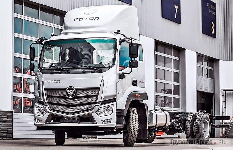Семейство Foton EST M – самый современный продукт в линейке среднетоннажных грузовиков, разработанный компанией Foton для решения сложных логистических задач