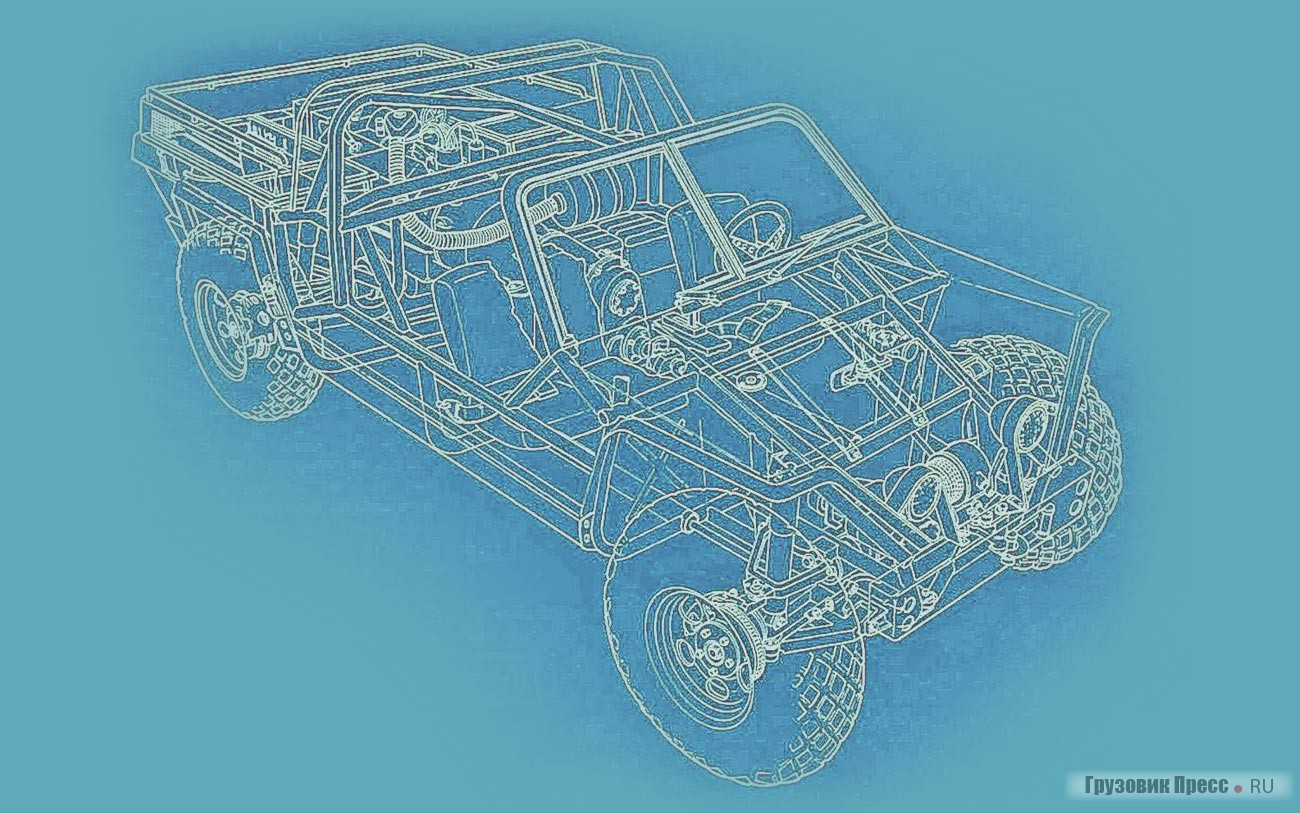 В XR-311 чувствуется влияние модных в то время багги. Расположенный сзади 5,2-литровый 187-сильный V8 Mopar позволял разгоняться до 100 км/ч за 12 с и развивать до 130 км/ч. Построено 10 штук