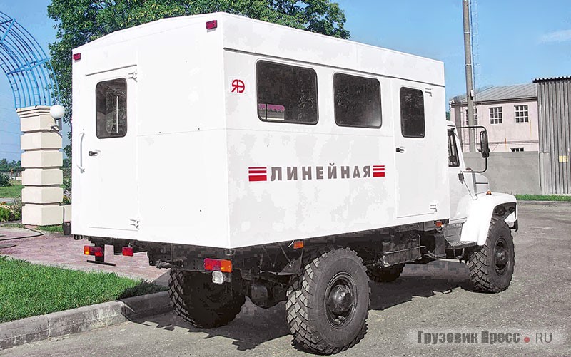 Линейная машина ЛМ-1 мод. 37894B на шасси ГАЗ-33081