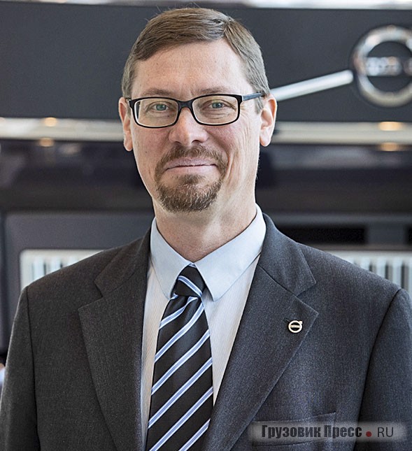 Пер Бергстранд, менеджер по продуктовым решениям в области трансмиссий Volvo Trucks