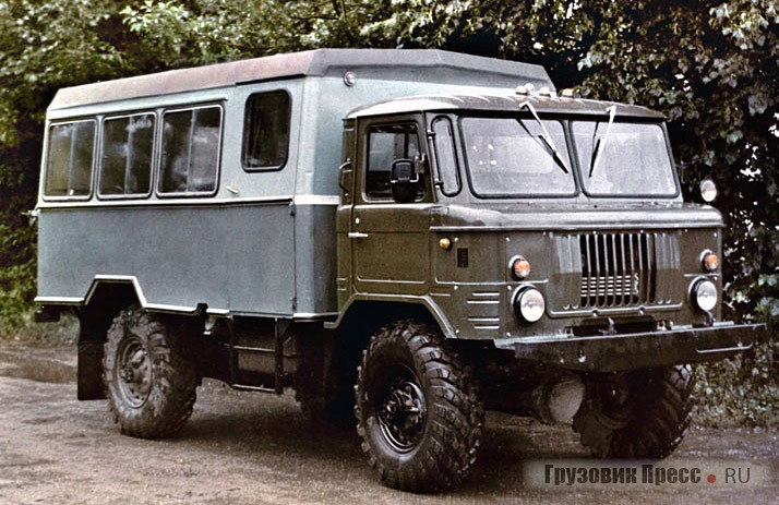 Вахтовый автобус «Волгарь-39641» на шасси ГАЗ-66-11 стал последней моделью, освоенной на щёкинском ДОКе