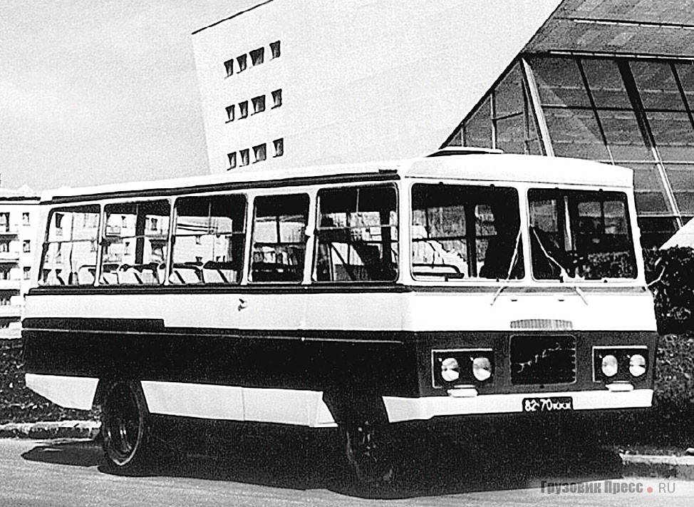 Опытный автобус «Кубань-Г4АМ» казался очень современным