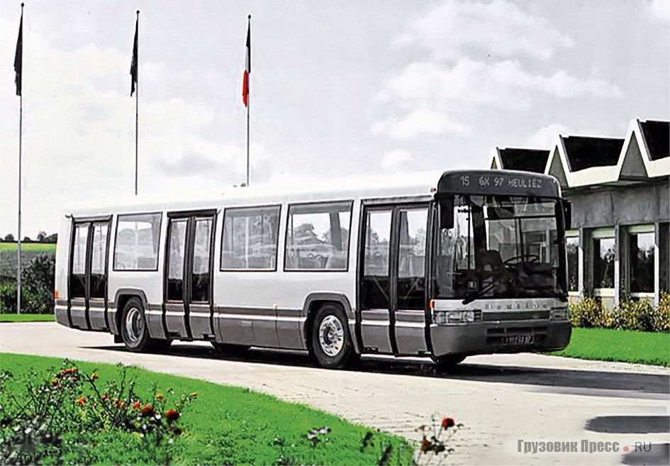  Мастер-модель «автобуса будущего» начала 1980-х –  Heuliez GX97