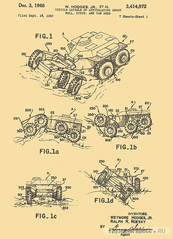 Иллюстрация к патенту US Patent № 3 414 072 даёт представление о возможностях «Твистера»