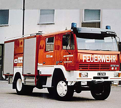Пожарный Steyr 12S21