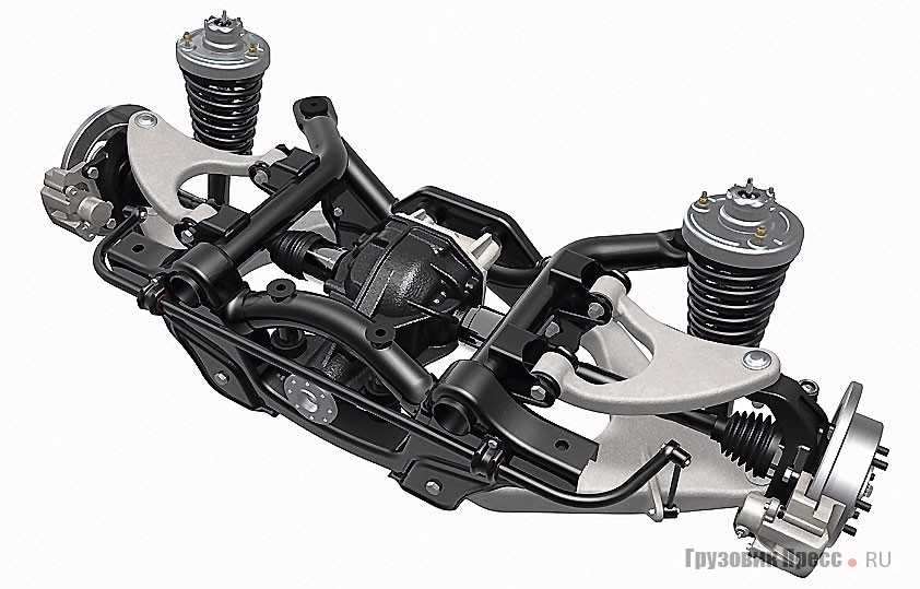 Современный передний ведущий мост с подвеской