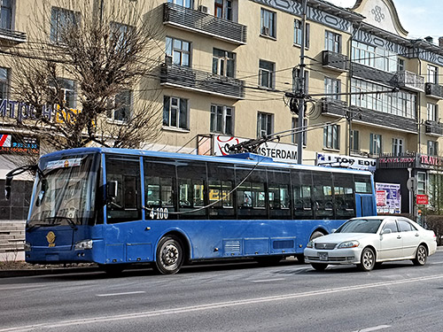 Троллейбусы Улан-Батора