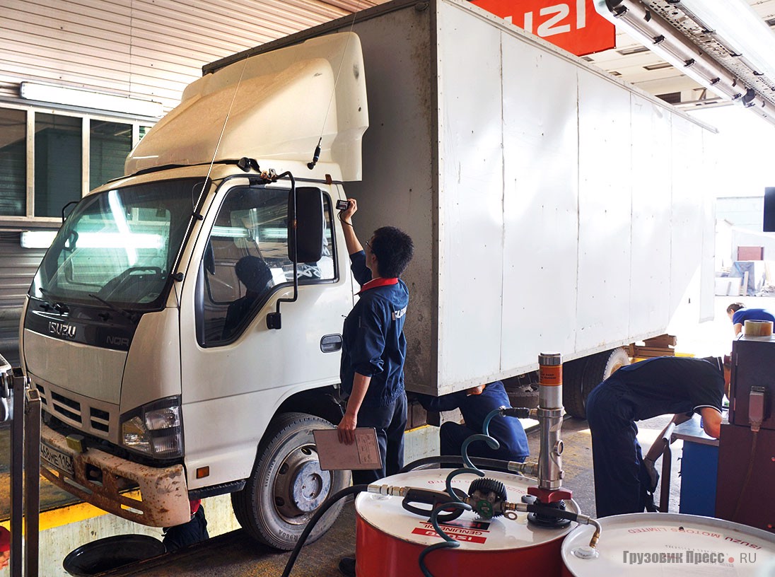 Очень удивили японцы – они реально фотографировали КАЖДЫЙ посетивший акцию грузовик в поисках неисправностей и недочётов