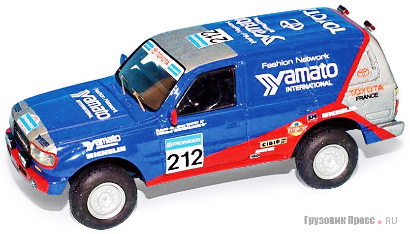 Toyota Land Cruiser HDJ80 Yamato (Дакар, 1991)