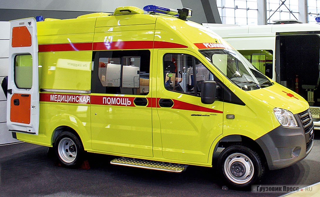 АСМП «Луидор-2250С3» и автомобиль для перевозки заключённых на базе цельнометаллического фургона «ГАЗель Next А31R33»