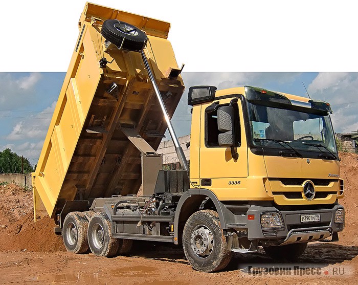 Самосвал MB Actros M 3336K typ 932.16 с надстройкой Meiller 8310081