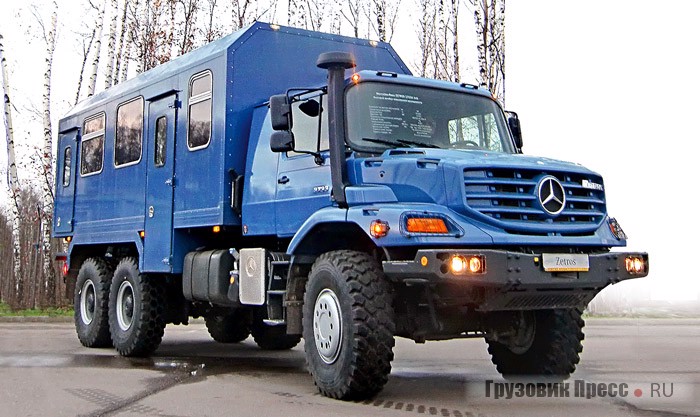 MB Zetros 2733A с надстройкой АМЗ