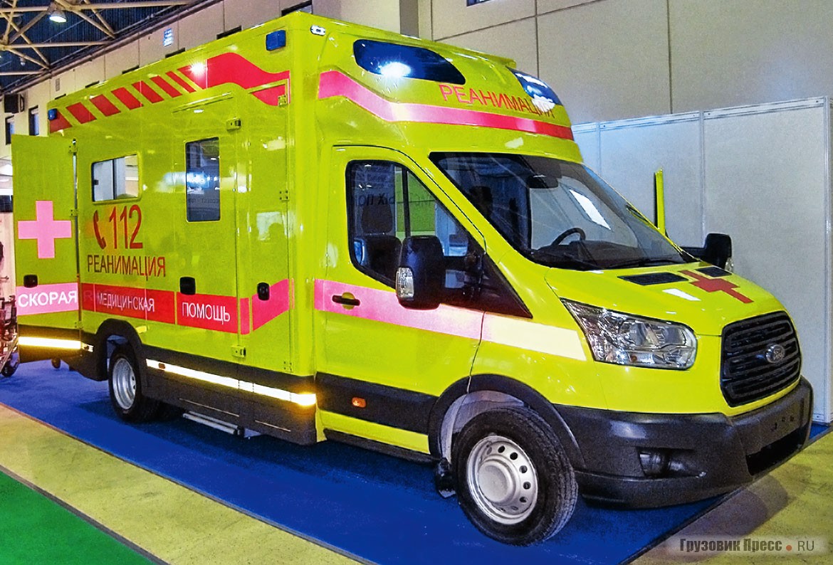 Модульный рениамобиль НПО «САДР» базируется на шасси Ford Transit