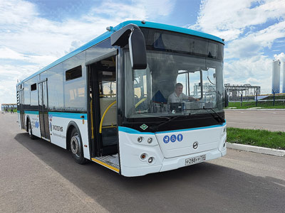 250 автобусов ЛиАЗ на СПГ для Санкт-Петербурга 